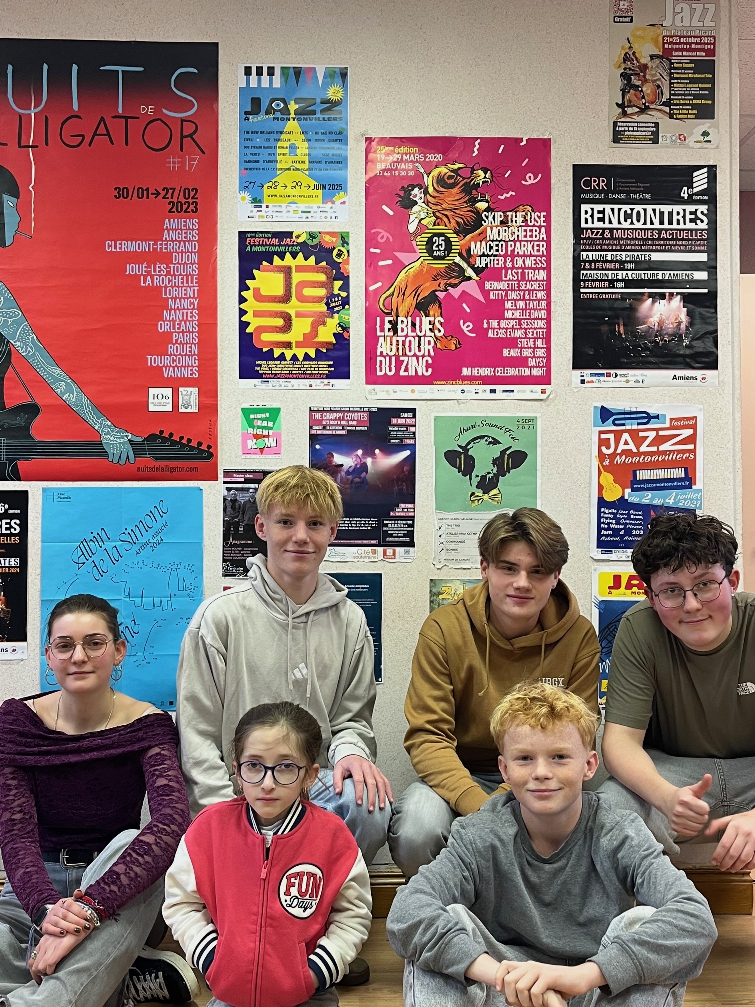 10 Photo atelier musiques actuelles M Sinet et X rasse